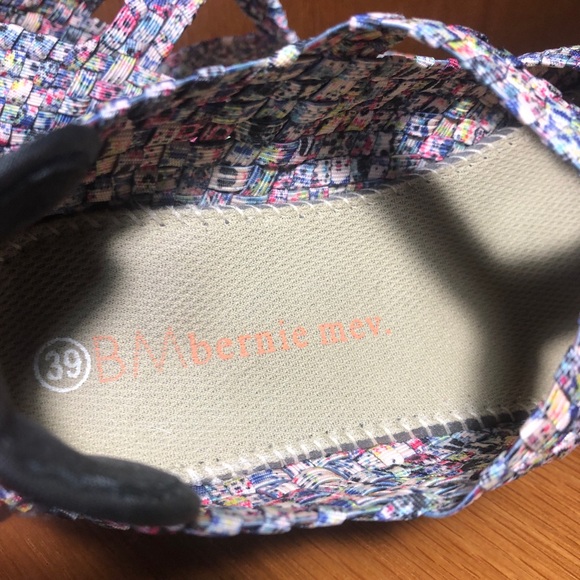 Confetti Adam Shoe by Bernie Mev ✨ Ladies size 8 (39) Heels Wedge Platform Y2K - Picture 5 of 7